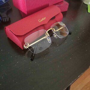 cartier clear glasses